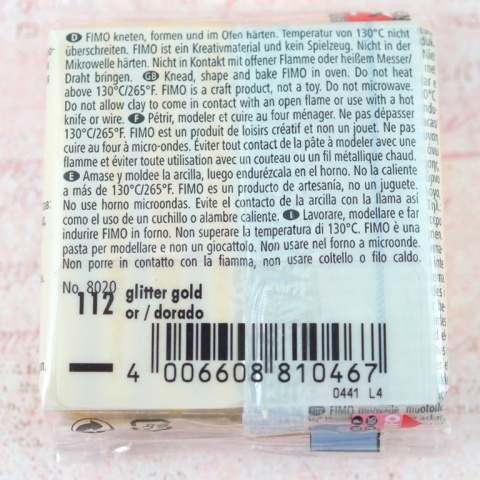 FIMO EFFECT ZŁOTY BŁYSK-112 FIMO EFFECT ZŁOTY BŁYSK-112