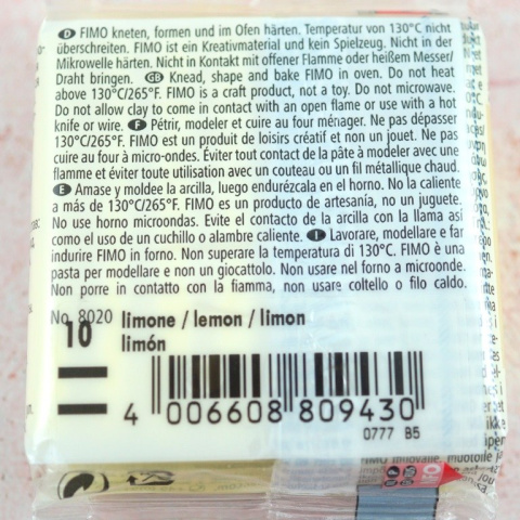 FIMO SOFT CYTRYNOWY-10 FIMO SOFT CYTRYNOWY-10