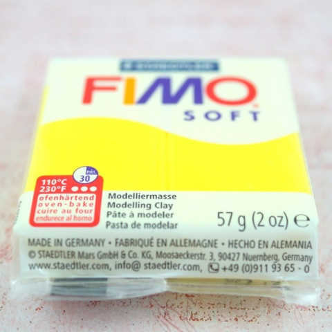 FIMO SOFT CYTRYNOWY-10 FIMO SOFT CYTRYNOWY-10