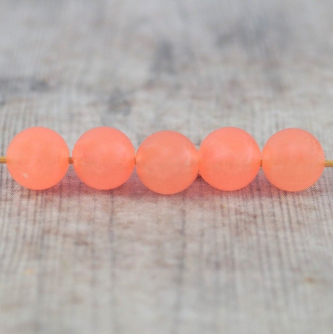KORALIKI FLUORESCENCYJNE POMARAŃCZOWE 8 mm 5 szt. KORALIKI FLUORESCENCYJNE POMARAŃCZOWE 8 mm 5 szt.