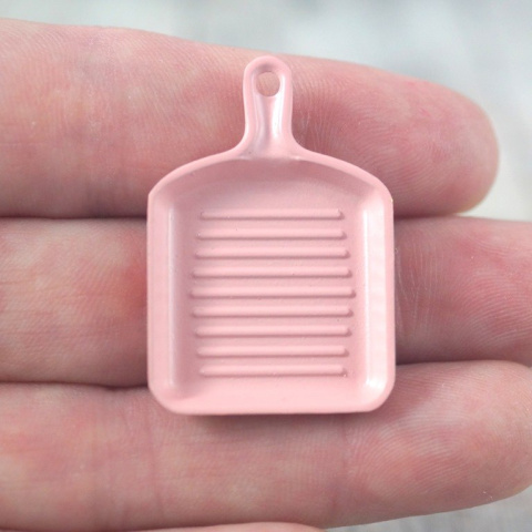 MINI PATELNIA GRILLOWA METALOWA JASNORÓŻOWA MINI PATELNIA GRILLOWA METALOWA JASNORÓŻOWA