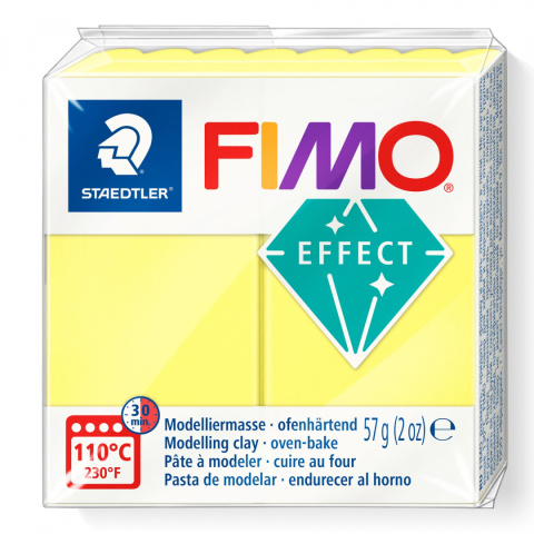 FIMO EFFECT TRANSPARENTNY ŻÓŁTY- 104