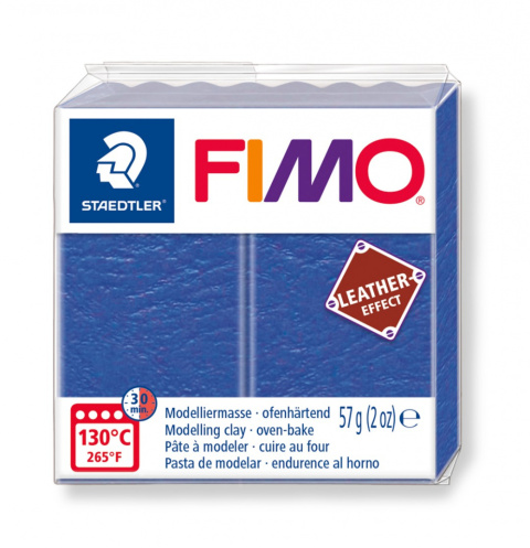 FIMO LEATHER EFFECT NIEBIESKI 309