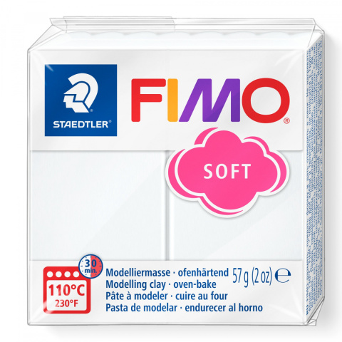 FIMO SOFT BIAŁY-0