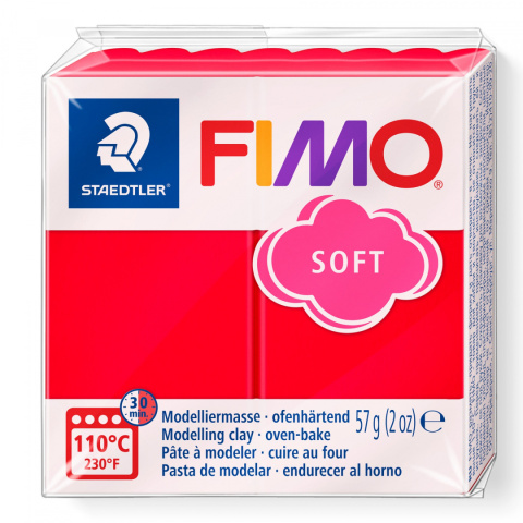 FIMO SOFT CZERWONY-24