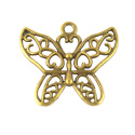 ZAWIESZKA STARE ZŁOTO MOTYL
