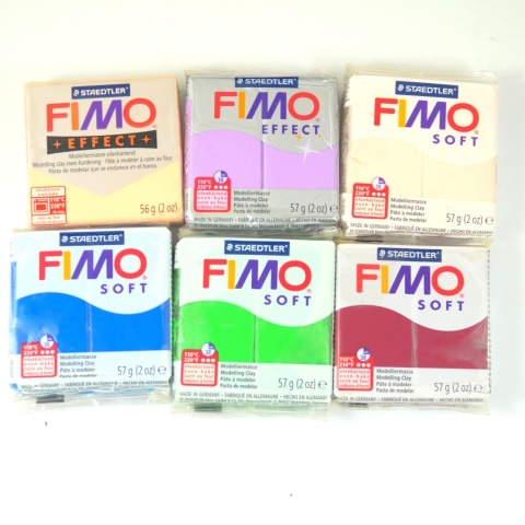 FIMO ZESTAW 6 kostek , II gatunek #3