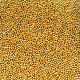 MIKROKULKI METALIZOWANE ZŁOTE 450 g.